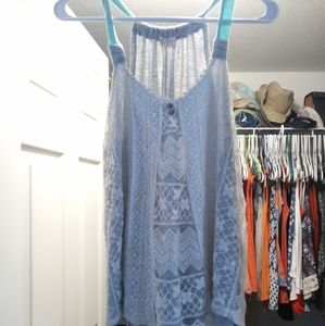 Lace tank top